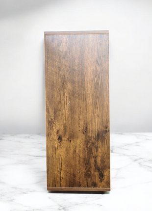 Modern Textured Door Cabinet with Gold Handles – Shoe Rack