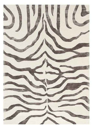Hand Tufted Zebra Modern Design