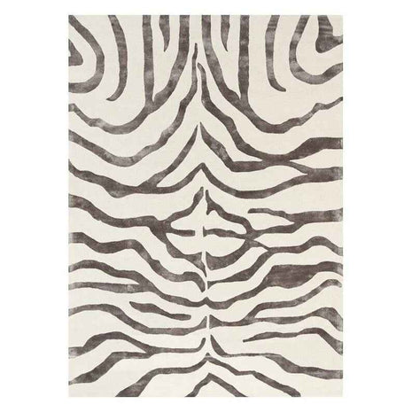 Hand Tufted Zebra Modern Design