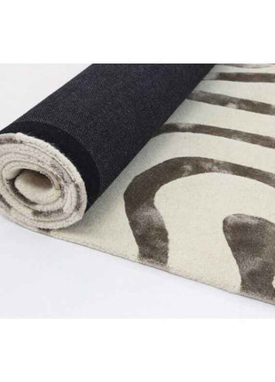 Hand Tufted Zebra Modern Design